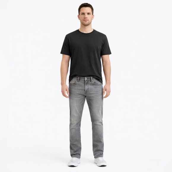 7 For All Mankind Other - 7 For All Mankind Men's Standard Light Gray Straight Jeans size 40